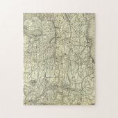 マップオハイオ·ミシシッピ鉄道 ジグソーパズル (縦)