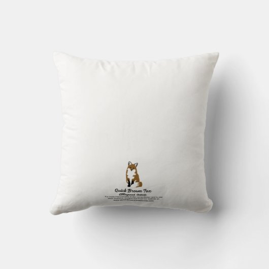 マップオブジョージアベイ装飾用クッション クッション (裏面)