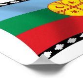 マップチ国旗のポスタープリント ポスター (角)