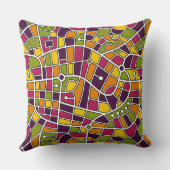 マップパターン030520 – 色05 クッション (裏面)