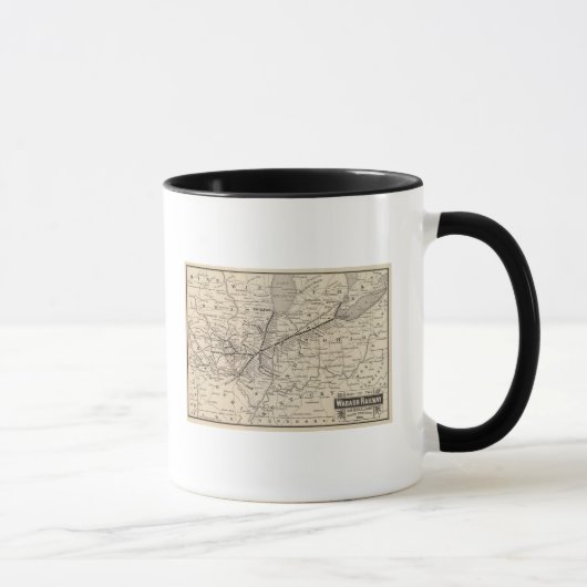 マップワバッシュ鉄道 マグカップ (右)