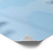 マップ上にスペインのマドリードに配置されたマップピン、クローズアップ ポスター (角)