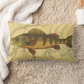 マップ上のイエローパーチ ランバークッション (ブランケット)