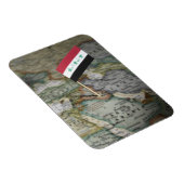 マップ内のイラク国旗 マグネット (右側)