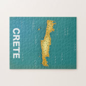 マップ旅行ポスターの作成 ジグソーパズル (横)