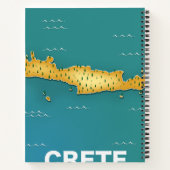 マップ旅行ポスターの作成 ノートブック (裏面)