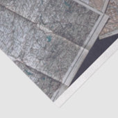 マップ熱気球ファンタジー船のデコパージュ 薄葉紙 (詳細)