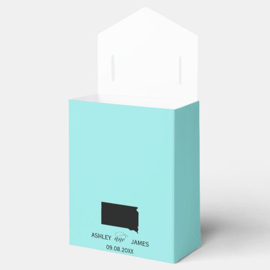 マップ結婚サウスダコタ州のお気に入りボックスへようこそ フェイバーボックス (オープン)