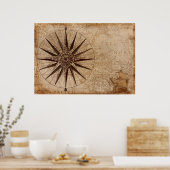 マップ航海のポスター ポスター (キッチン)