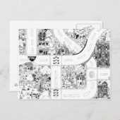 マップ2 / 4 ポストカード (正面/裏面)