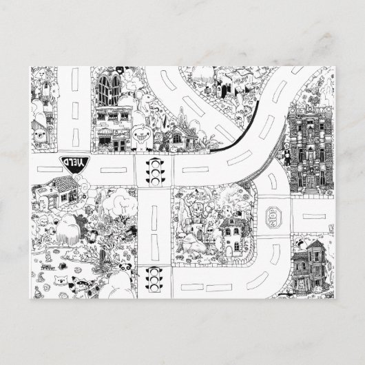 マップ2 / 4 ポストカード (正面)