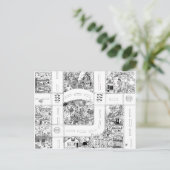 マップ3 / 4 ポストカード (スタンド正面)