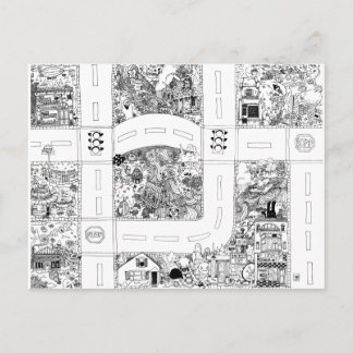 マップ3 / 4 ポストカード