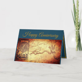 マップ&スフィアブルー記念日 カード
