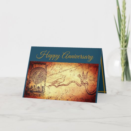 マップ&スフィアブルー記念日 カード (正面)
