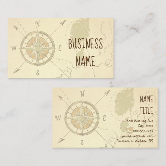 マップ 予約カード (正面/裏面)