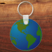 マップ/地球 キーホルダー (正面)