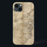 マップ：USA,1783 iPhone 13ケース<br><div class="desc">「9月統一された3日にパリで調印された最確の平和条約に基づく州。「1783年」 ウィリアム·マクマレイ、1784年</div>