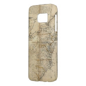 マップ：USA,1783 Case-Mate SAMSUNG GALAXYケース (裏面左)