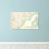 マップIVの生成 キャンバスプリント (インサイチュ (ウッドフロア))