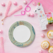 マップNo 4地形図 ペーパープレート (パーティー)