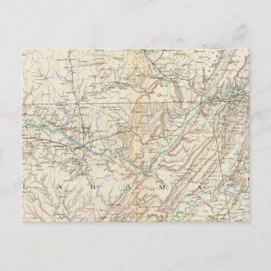 マップXIVの生成 ポストカード (正面)