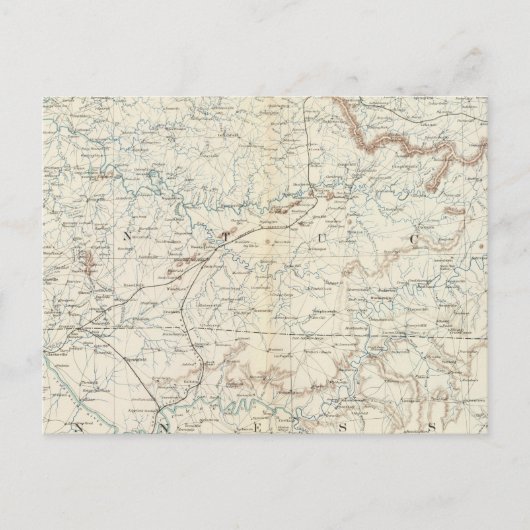 マップXVの生成 ポストカード (正面)