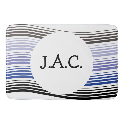 マッモノグラムのト バスマット (正面)