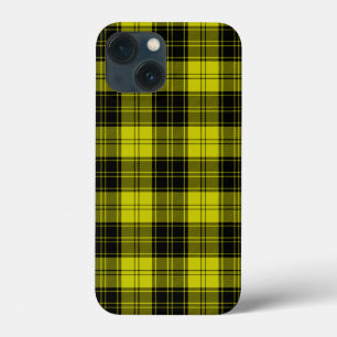 マッラクランタータンチェックイエローブラックプレイド iPhone 13 MINIケース