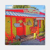 マッラチャフロリダシューズギャラリーブティックマグネット マグネット (正面)