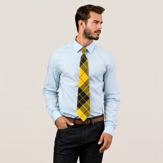 マッレオットスコティッシュクランタータンチェックプレイドパターン ネクタイ (インサイチュ)