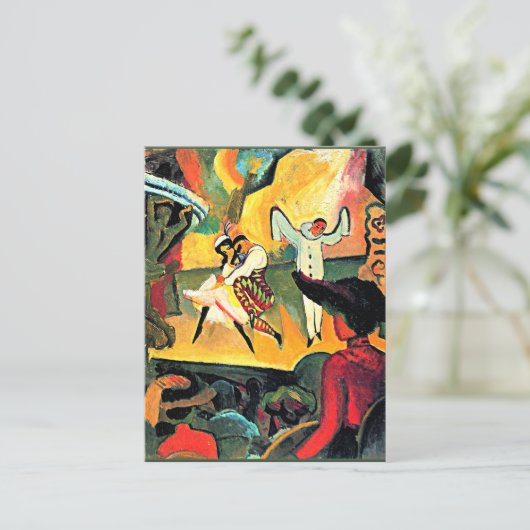 マッ威厳があるクアートロシアのバレエ ポストカード (スタンド正面)