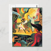 マッ威厳があるクアートロシアのバレエ ポストカード (正面/裏面)