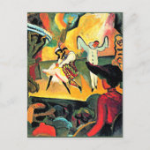 マッ威厳があるクアートロシアのバレエ ポストカード (正面)