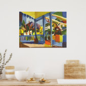 マッ威厳があるク – 1914年セントジェルマンのテラス ポスター (キッチン)