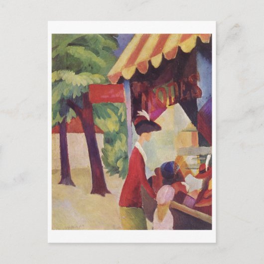 マッ威厳があるケ – Vorデムハトラディン1913年油 ポストカード (正面)