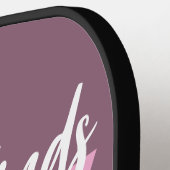 マッ素晴らしズディンク似たモノグラカスタムム ピックルボールラケット (左詳細)