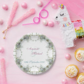 マッ結婚チのセットメ忘れント ペーパープレート (パーティー)