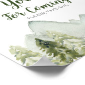 マツの木の冒険山 ご来場ありがとうございました ポスター (角)