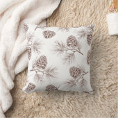 マツもみのクリスマスツリーのヒマラヤスギのトウヒの円錐形 クッション (ブランケット)