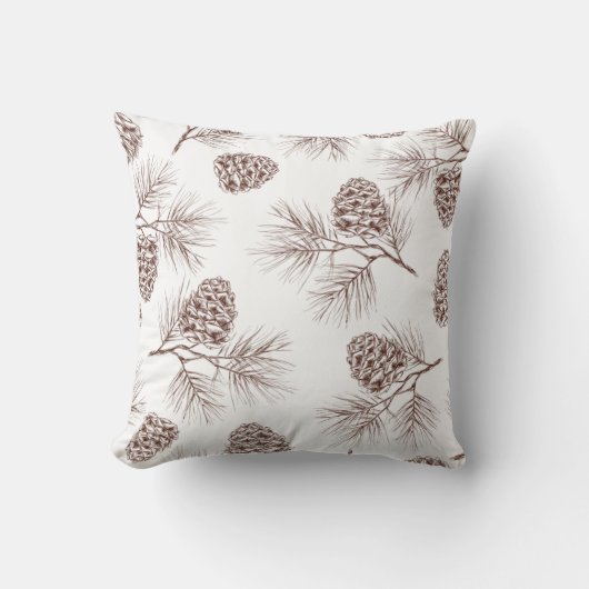 マツもみのクリスマスツリーのヒマラヤスギのトウヒの円錐形 クッション (正面)
