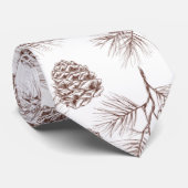 マツもみのクリスマスツリーのヒマラヤスギのトウヒの円錐形 ネクタイ (ロール)