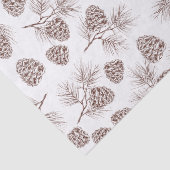 マツもみのクリスマスツリーのヒマラヤスギのトウヒの円錐形 薄葉紙 (詳細)