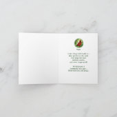 マツグロスイセイ(松黒雀)お正月 シーズンカード (内部)