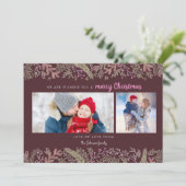 マツスタイリッシュつる植物ダークレッドツリー シーズンカード (スタンド正面)