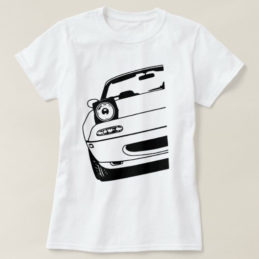 マツダミアタMX5 NA Tシャツ (デザイン正面)