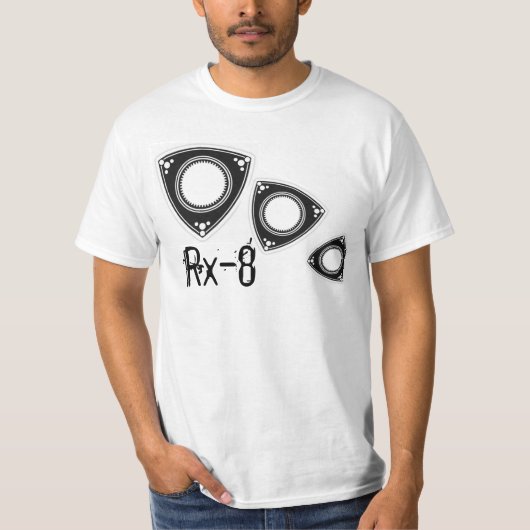 マツダ回転式Rx-8のワイシャツ Tシャツ (正面)
