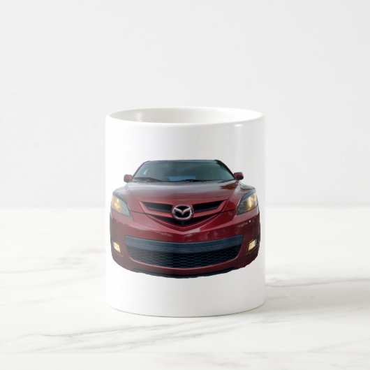 マツダ3コーヒーマグズームズームマツダ3ドリンクカップ コーヒーマグカップ (中央)