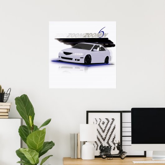 マツダ6 ポスター (ホームオフィス)