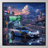 マツダ RX-7 FD ポスター (正面)
